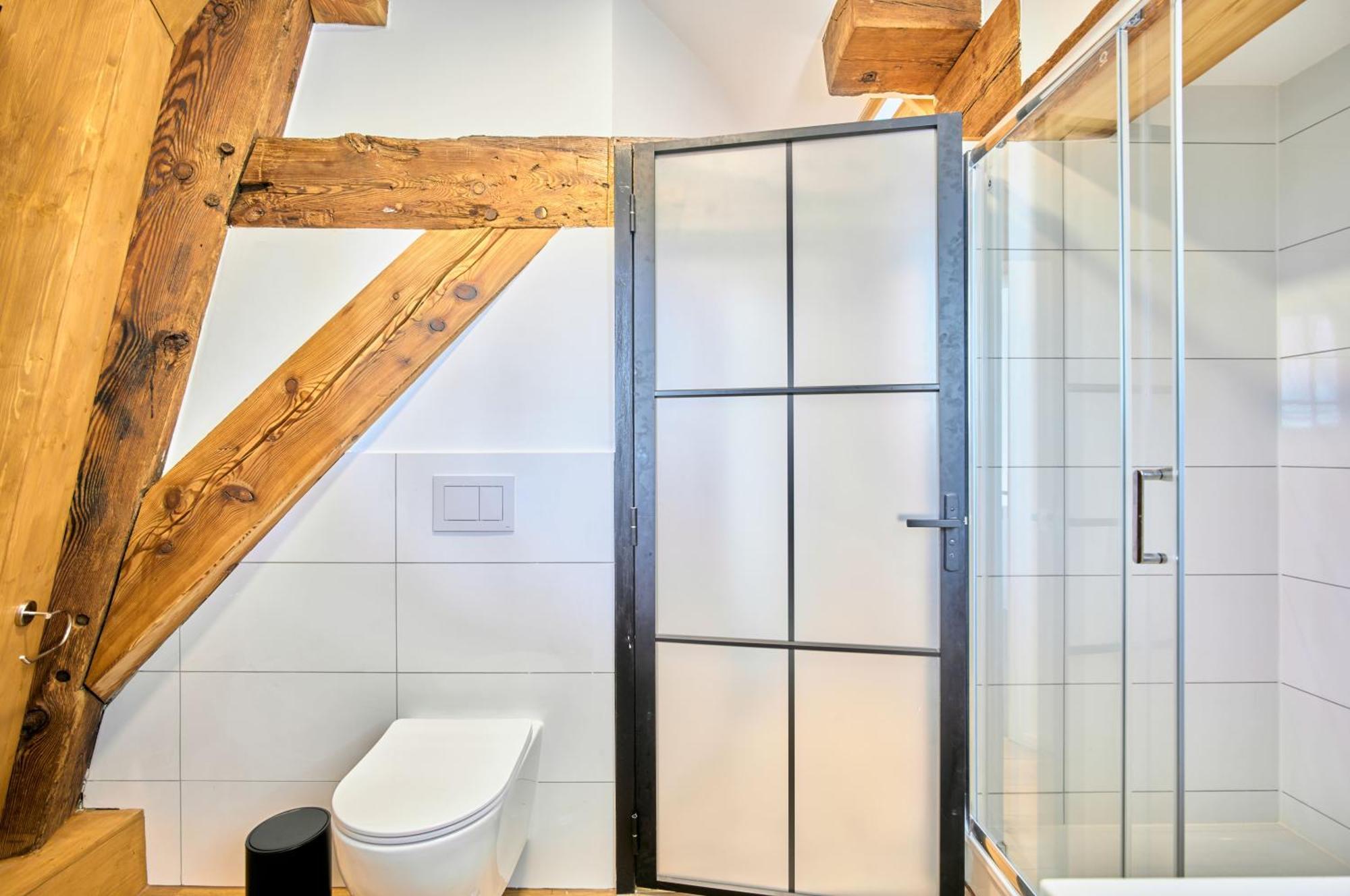 Moderne Ferienwohnungen In Einer Muehle Im Zentrum Flensburgs Esterno foto